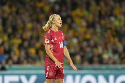 Pernille Harder er blevet skadet og er ude i flere uger. Foto: Kim Price/Ritzau Scanpix
