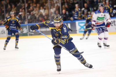 Martin Eskildsen - her i en tidligere hjemmekamp mod Frederikshavn - scorede sit tredje sæsonmål i Blue Fox-sejren over Aalborg.