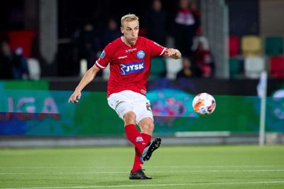Tobias Salquist har spillet samtlige superligakampe fra start til slut i denne sæson. Foto: Ole Nielsen