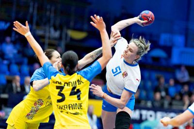 Markéta Jerábková leverede ni mål og ni assists, da Tjekkiet i går slog Ukraine.