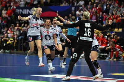 Henny Reistad lavede 15 mål i VM-gyseren mod Danmark.