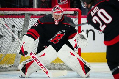 Frederik Andersen havde før kampen mod Florida Panthers senest holdt rent bur mod Tampa Bay 5. marts sidste år.