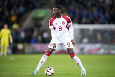 Danmarks Mohamed Daramy har en anderledes rutine end landsholdskollegerne under den nuværende samling. (Arkivfoto).