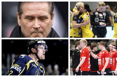 Der har været nederlag til alle fire, lokale elitehold i denne uge. Men man skal passe på med at lade sig forblænde af øjebliksbilleder. Tre af holdene ender formentlig med DM-medaljer. Foto: Bo Amstrup/Ritzau Scanpix samt 3 x Henrik Ole Jensen
