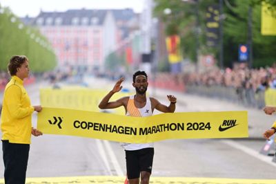 Abdi Ali Gelelchu viste enorm stabilitet og udholdenhed, da han triumferede i Copenhagen Marathon.