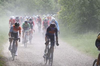 Til årets udgave af Grand Prix Herning var der fundet en række nye grusveje til erstatning for blandt andet Den Gyldne Middevej ved Brande, der udgik. Foto: Dennis Boutrup
