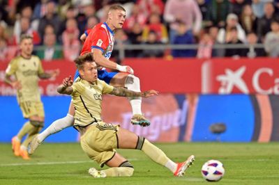 Artem Dovbyk scorede 24 mål i 36 ligakampe i sin debutsæson i La Liga.