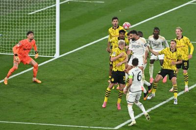 I det 73. minut headede Dani Carvajal Real Madrid på sejrskurs.