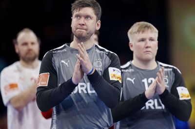 Gennem flere år har Emil Nielsen stået i skyggen af Niklas Landin på landsholdet, men sådan bliver det ikke efter OL. (Arkivfoto).