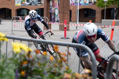 Det er ikke noget særsyn med cykelløb i Hernings gader. Fredag, lørdag og søndag i DM-ugen kommer cyklerne igen til at sætte sit præg på byen. Foto: Malene Korsgaard