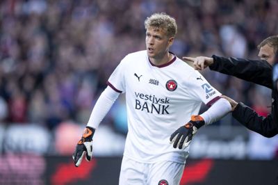 Jonas Lössl bliver ikke førstemålmand i den nye sæson. (Arkivfoto).