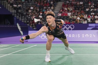 Anders Antonsen sagde lørdag farvel til træner Joakim Persson, efter at sidstnævnte ifølge Antonsen i strid med reglerne havde spillet på en kamp. (Arkivfoto).