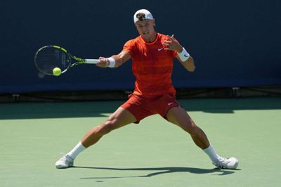 Holger Rune leverede særligt i første sæt en god omgang tennis i anden runde i Cincinnati. (Arkivfoto).