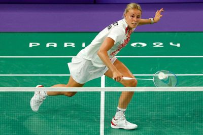 Mia Blichfeldt er ude af China Open efter første runde. (Arkivfoto).