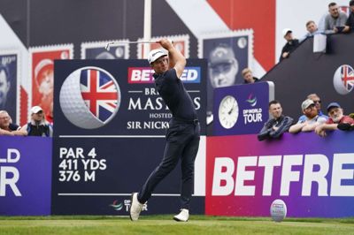 Niklas Nørgaard Møller spillede en forrygende tredje runde ved British Masters og ligger lunt i svinget til en triumf. (Arkivfoto).