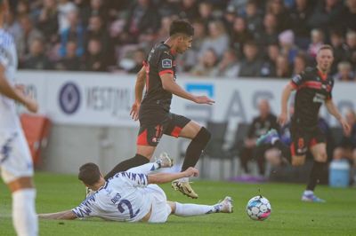 FCK'erne kunne ikke bremse Dario Osorio. Den 20-årige chilener skabte ravage hver eneste gang, han var på bolden.