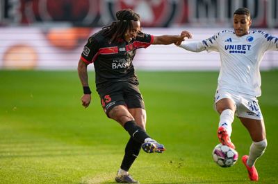 Kevin Mbabu leverede en solid debut og var med til at sikre FC Midtjylland en vigtig sejr over rivalerne fra FC København.