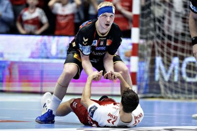 Magnus Saugstrup har fejret store triumfer med Magdeburg i de seneste sæsoner. (Arkivfoto).