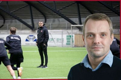 Sportsredaktør Jørn Just har svært ved at forstå, hvorfor kniven ramte lige præcis assistenttræner Niels Lodberg (billedet) og first team coach Arne Sandstø i FC Midtjylland.