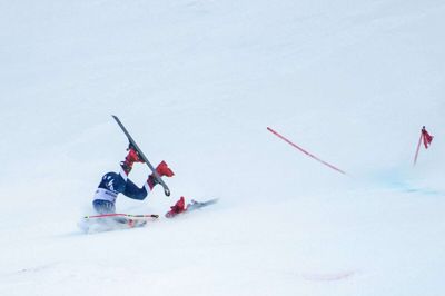 Mikaela Shiffrin styrtede på hjemlig sne i Killington i slutningen af november. (Arkivfoto).