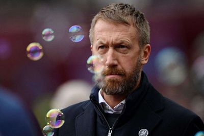Graham Potter tiltræder i West Ham og afløser fyrede Julen Lopetegui. (Arkivfoto).
