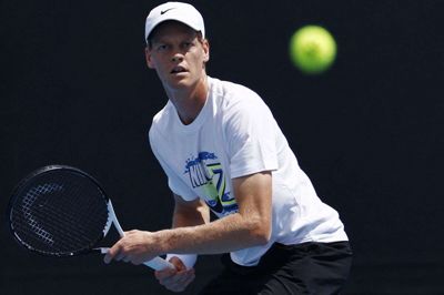 Jannik Sinner er i Australien for at deltage i Australian Open, mens dopingsagen endnu ikke er afklaret.
