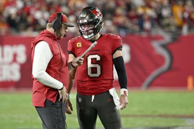 Liam Coen har haft stor succes som offensive coordinator for Tampa Bay Buccaneers. Nu får han hovedansvaret i Jacksonville. (Arkivfoto).