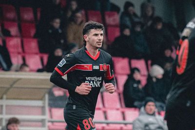 Dani Silva - her i sin uofficielle debut for FCM i en træningskamp mod Vejle - har savnet spilletid i denne sæson. Nu søger portugiseren en ny chance på et lejeophold hos FC Pafos.