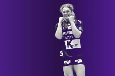 HIH’s Vilde Johansen er med på yderste OL-mandat, men hun håber naturligvis på spilletid for de norske guldfavoritter. Foto: Henrik Ole Jensen
