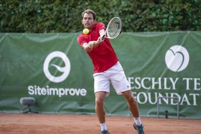 Frederik Løchte Nielsen har spillet sin sidste tenniskamp på topplan. (Arkivfoto)