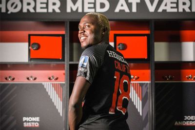 22-årige Edward Chilufya har en flot sæson bag sig. Kantspilleren var en af de mest chanceskabende spillere i Allsvenskan. Nu skal han overføre de kvaliteter til FC Midtjylland og Superligaen. Foto: FCM
