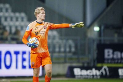 Jonas Lössl var mandag med til at vinde med 4-0 over Viborg.