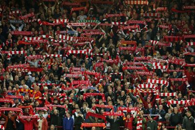 Væksten skyldes primært, at Liverpool ved at have kvalificeret sig til tre finaler spillede samtlige kampe muligt i sæsonen. (Arkivfoto.)
