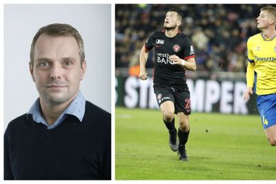 Astrit Selmani må indtil videre kigge langt efter målene i FCM-trøjen, og ulvene har åbenlyst en udfordring på den centrale angrebsposition. Men holdet rummer trods alt mere, end det har vist i de seneste kampe, mener sportsredaktør Jørn Just. Foto: Henrik Ole Jensen