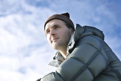 - Mine måneder her i Herning har åbnet mine øjne for, hvad der i virkeligheden er vigtigt for mig, siger Blue Fox-profilen Mathias From. Den 25-årige landsholdsforward har netop underskrevet en ny kontrakt, der løber til sommeren 2024. Foto: Henrik Ole Jensen