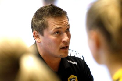 Kasper Christensen tror på , at Ikast Håndbold kan stryge helt til tops i årets European League. Foto: Henrik Ole Jensen