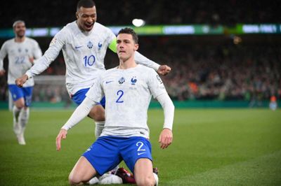 Med et brag af en afslutning sørgede Benjamin Pavard for fransk sejr i Dublin.