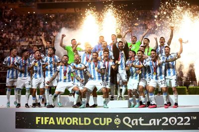 VM blev senest afholdt i Qatar i slutningen af 2022. Argentina vandt turnering og er dermed forsvarende mester. (Arkivfoto).