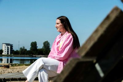 Ingvild Bakkerud, norsk profil hos Ikast Håndbold, trives i det midtjyske, men opholdet i Danmark har også budt på personlige og sportslige udfordringer. Foto: Chresten Bergh