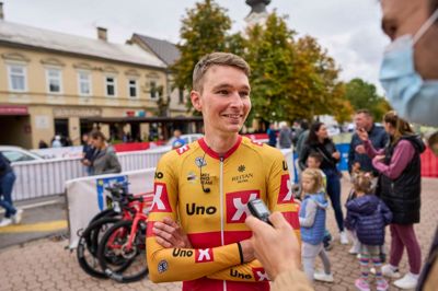 Niklas Eg er her til start i Kroatien for sit hold Uno-X sidste sommer. På grund af hjerteproblemer er rytteren fra Kibæk tvunget til at indstille sin cykelkarriere mange år tidligere, end han havde regnet med.