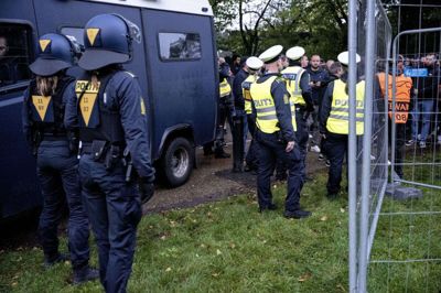Det kan give dobbelt straf, hvis man begår kriminalitet omkring Parken tirsdag. (Arkivfoto).