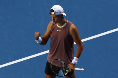 Holger Rune er tilfreds med sin indsats i første kamp i Australian Open, men erkender, at der er plads til forbedring.