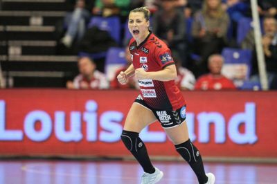 Nora Mørk har god blik for sine medspillere og assisterede otte mål i sejren over Bjerringbro FH. (Arkivfoto).