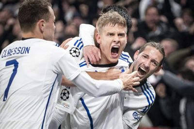 Magnus Mattsson udlignede til 1-1 for FC København i 1-3-nederlaget til de forsvarende Champions League-mestre fra Manchester City.