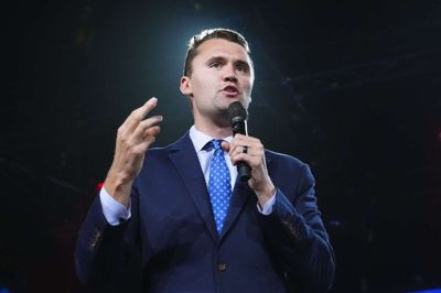 Den konservative aktivist Charlie Kirk er blevet skudt på et universitet i Utah. (Arkivfoto).