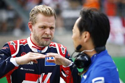 Danske Kevin Magnussen og tyske Nico Hulkenberg kører for Haas. (Arkivfoto).