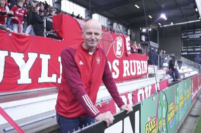 Lars Werge udgav sidste år en bog om fodboldklubben Vejle Boldklub. (Arkivfoto).