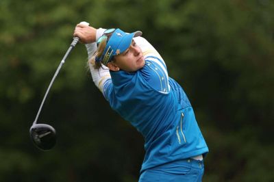 Emily Pedersen bragte sammen med sin svenske makker Maja Stark Europa på tavlen ved Solheim Cup.