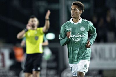 Viborgs Charly Nouck scorede for anden kamp i træk for Viborg, da han nettede til 1-0 i torsdagens pokalsejr over Næsby. (Arkivfoto).