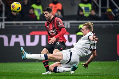 Bologna har ikke vundet en kamp over AC Milan siden 2016. (Arkivfoto).